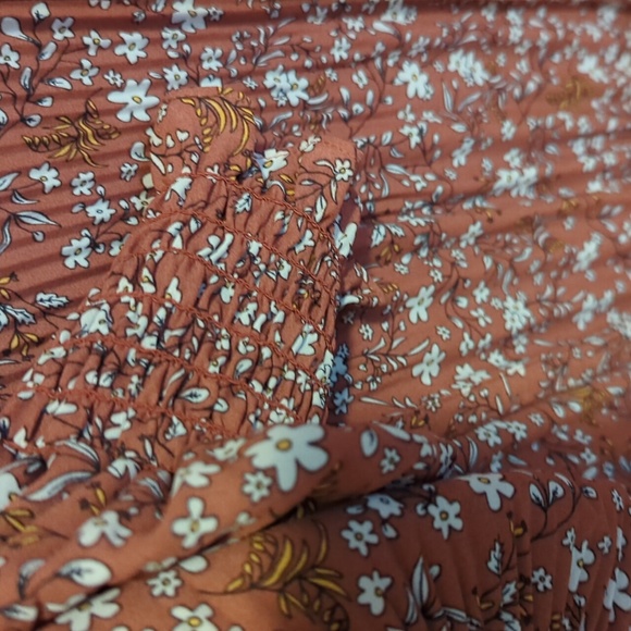 MAX STUDIO floral blouse M cute - Picture 7 of 9